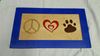 Picture of Peace, Love and Pets sign