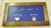 Picture of Love and Dogs Sign