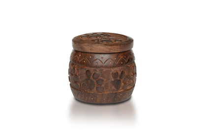 Picture of Hand Carved Paw Pot XS