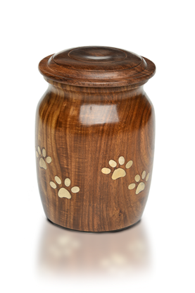 Picture of Rosewood Paw Barrel Urn LARGE