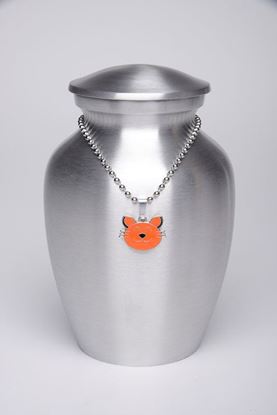 Picture of Alloy Cat Urn
