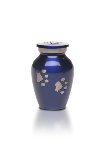 Picture of Classic Paw (*Cobalt Blue) Urn MEDIUM